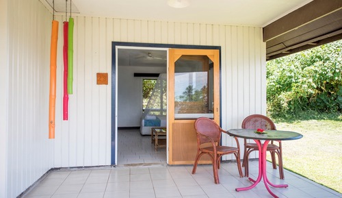 Bungalow, vistas al mar