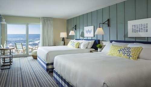 Habitación, varias camas, frente al mar (Oceanfront with Two Kings)
