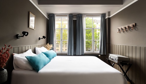 Habitación doble, 1 cama de matrimonio, vistas al canal