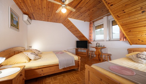 Habitación triple económica, 1 habitación, no fumadores, Aire acondicionado