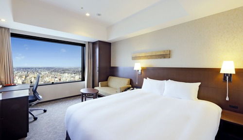 Habitación estándar doble, no fumadores (High Floor above 23rd, Spa Access)