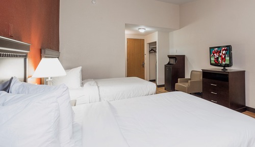 Habitación superior, 2 camas de matrimonio, accesible para personas con discapacidad, no fumadores