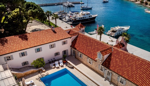 Suite Royal, balcón, vistas al mar (Karlo VI Imperial Tower)