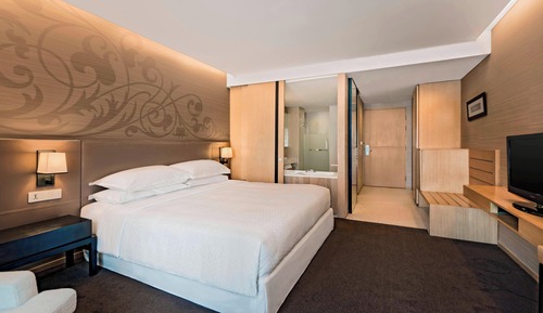 Habitación, 1 cama de matrimonio grande, no fumadores, en esquina