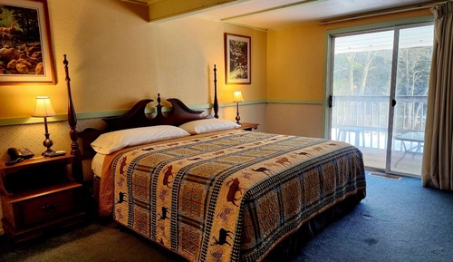 Habitación económica, 1 cama de matrimonio grande, vistas al río