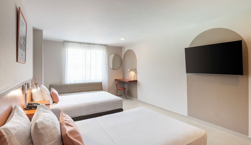 Habitación superior con 2 camas individuales, 2 camas individuales