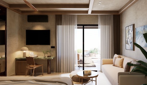 Deluxe Penthouse Suite | Panoramic Sea View & Outdoor Hot Tub