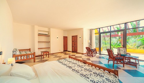 Suite superior, vistas al jardín