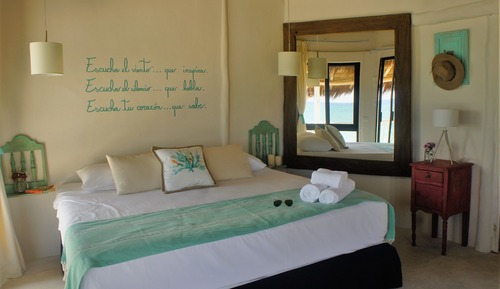 Habitación Royal, 1 cama de matrimonio grande, frente al mar