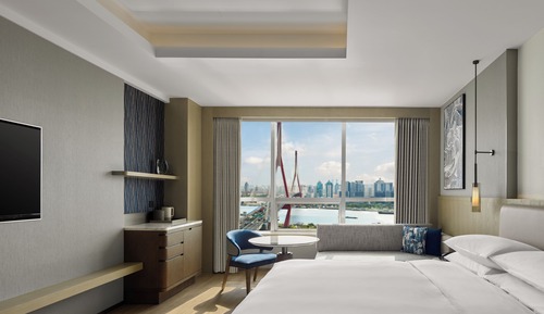 Habitación ejecutiva, 1 cama de matrimonio grande, vistas al río
