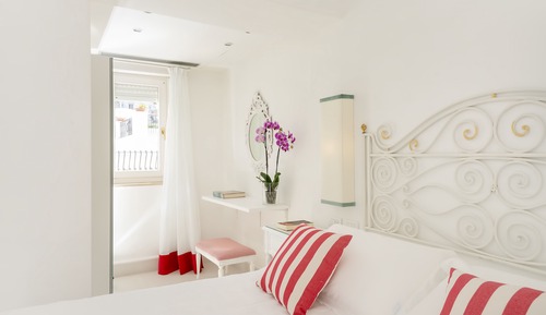 Suite junior, 2 habitaciones, terraza, vistas al jardín