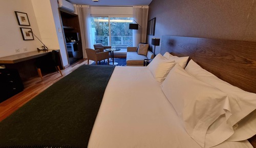 Suite estudio, balcón