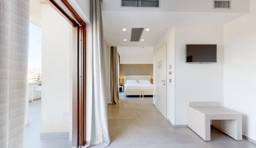 Suite junior, terraza, vistas a la ciudad