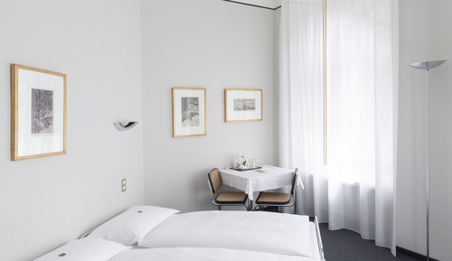 Habitación doble, vistas al lago (Villa Semiramis)