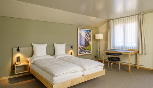 Habitación exclusiva, 1 cama de matrimonio, vistas a la montaña