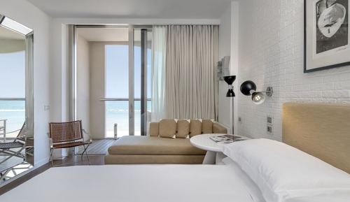 Habitación Deluxe con 1 cama doble o 2 individuales, 1 habitación, no fumadores, vistas al mar