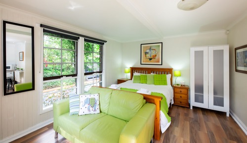 Suite Confort, en la zona del jardín