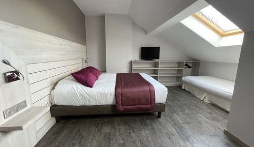 Dúplex superior, 1 habitación, frigorífico y microondas