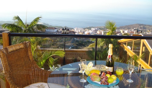 Apartamento superior, terraza, vistas al mar