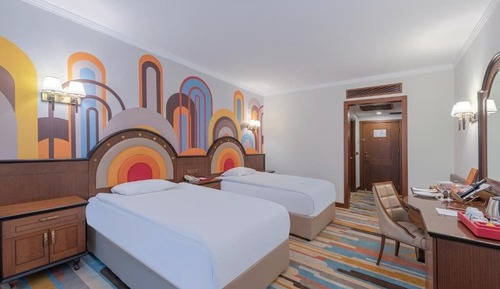 Habitación triple Deluxe, vistas al mar