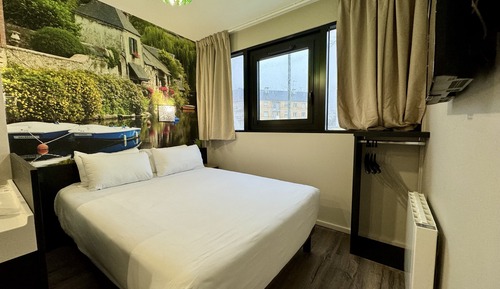 Habitación doble, 1 cama de matrimonio, accesible para personas con discapacidad