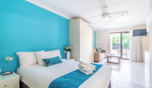 Habitación, balcón