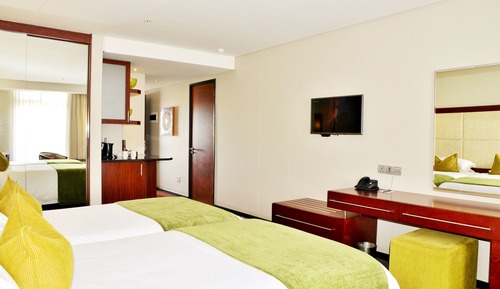 Habitación estándar, 2 camas dobles