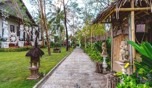 Bungalow, 1 habitación, vistas al jardín (Ampenan)
