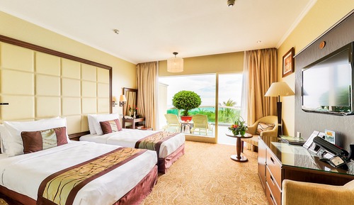 Habitación superior, vistas al mar