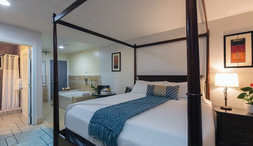 Habitación Deluxe, 1 cama de matrimonio grande, bañera de hidromasaje