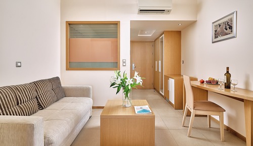 Habitación familiar, vistas al mar