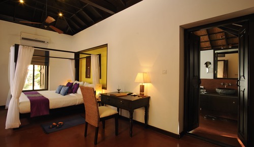 Casa de campo superior, 1 cama de matrimonio grande, vistas parciales al mar