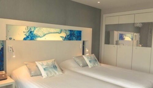 Habitación superior, vistas al mar