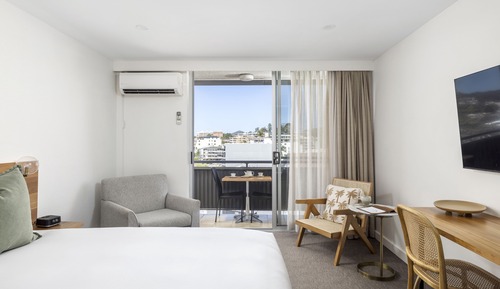 Estudio superior, 1 cama de matrimonio grande