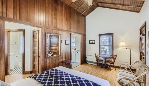 Estudio, 1 cama de matrimonio, cocina