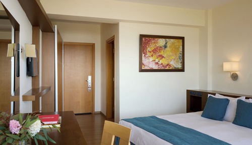 Habitación con 1 cama doble o 2 individuales, vistas a la ciudad