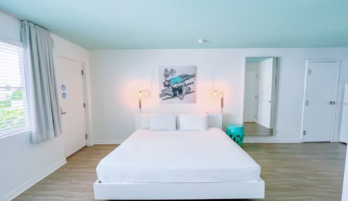 Estudio Deluxe, 1 cama de matrimonio grande, accesible para personas con discapacidad