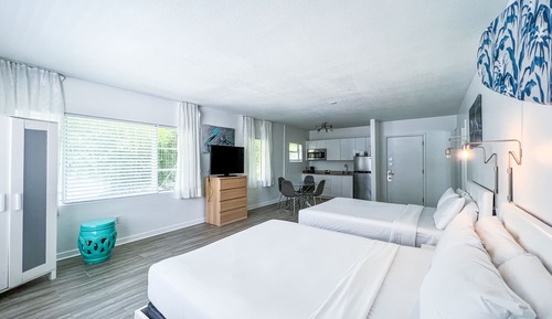 Estudio Deluxe, 2 camas de matrimonio