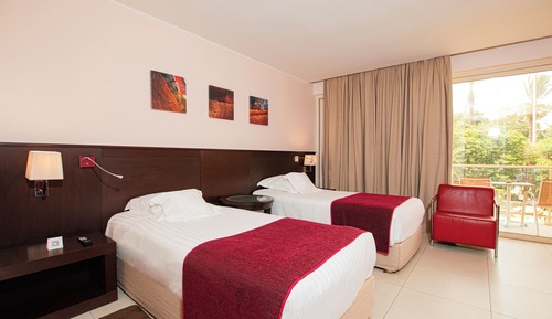 Habitación Confort con 2 camas individuales, vistas al mar