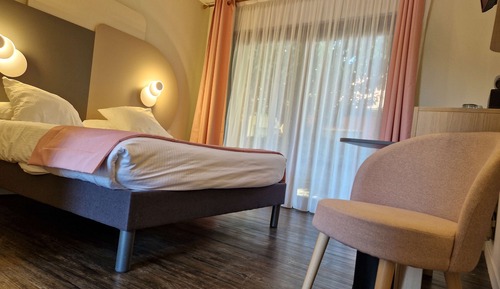 Habitación estándar, 1 cama de matrimonio, no fumadores, terraza