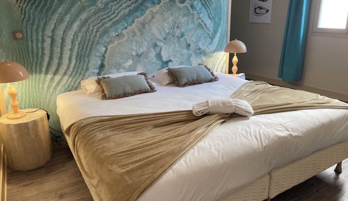 Suite junior, 1 cama de matrimonio grande (Suite cote Patio)