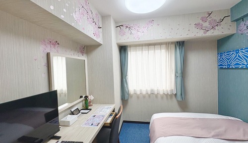 Habitación doble, no fumadores (Sakura Room, 140cm Bed)