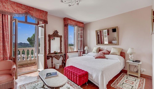 Habitación doble, terraza, vistas al mar (432 Pétunia)