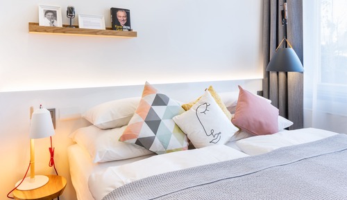 Habitación Confort con 1 cama doble o 2 individuales