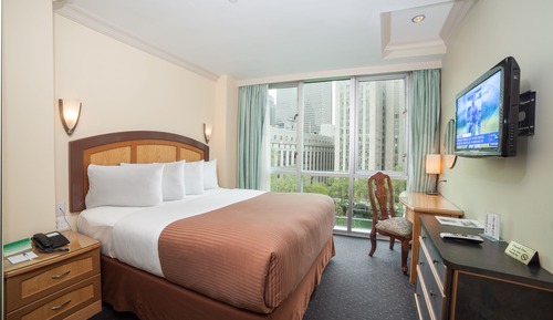 Habitación Deluxe, 1 cama de matrimonio grande, vistas a la ciudad