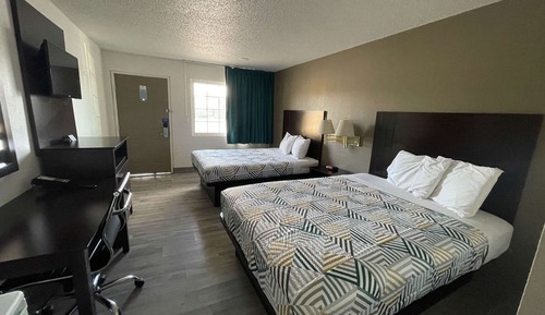 Habitación Deluxe, 2 camas de matrimonio, no fumadores, frigorífico y microondas