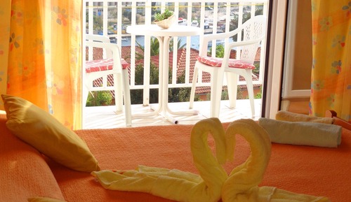 Apartamento Deluxe, 2 habitaciones, cocina, vistas al mar