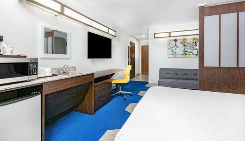 Suite estudio, 1 cama de matrimonio, accesible para personas con discapacidad, no fumadores