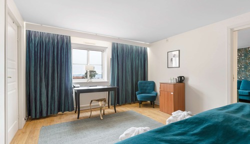 Suite, 1 cama de matrimonio grande, sauna, vistas al lago