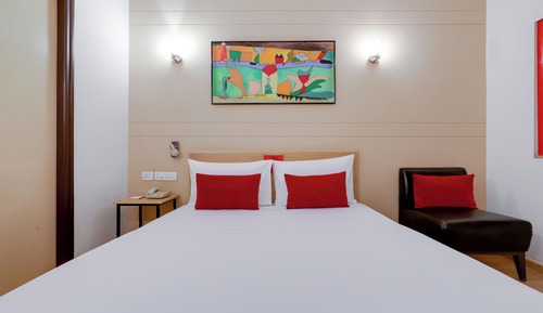 Habitación superior, 1 cama de matrimonio grande